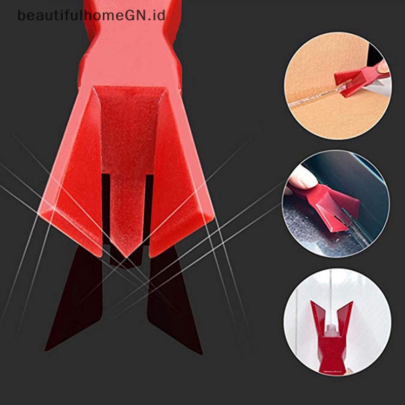 {Cantik} 2pcs Alat Scraper Kaca Pintu Jendela Caulking Sealant Nat Spatula Tool~