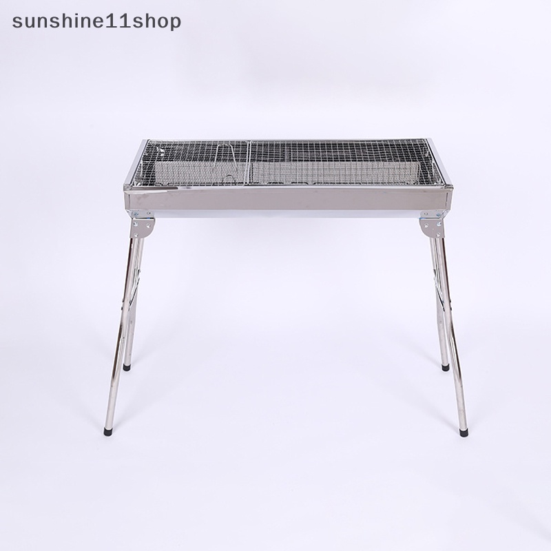 Sho Panggangan Barbekyu outdoor stainless steel grill BBQ Panggangan Arang portable Panggangan Lipat portable charcoal barbecue N