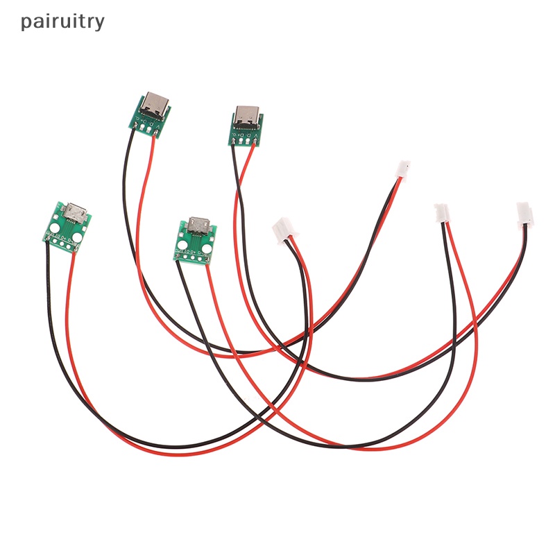 Prt Type-c PCB Dengan Adaptor Converter Cabel Micro USB To DIP Female Connector Breakout Board Kabel Cas Solder Board Socket PRT