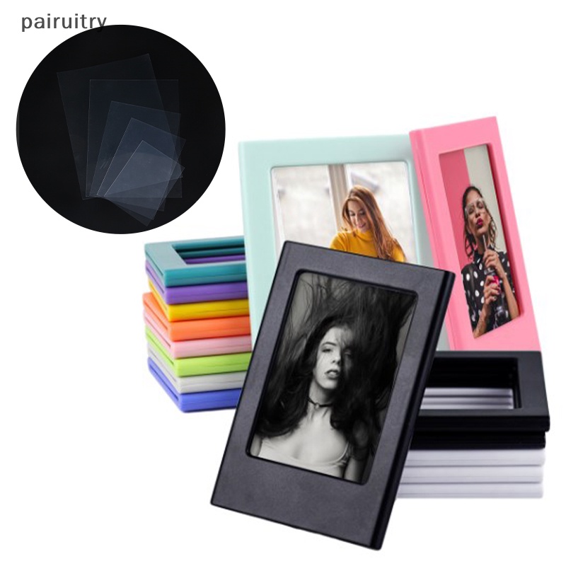 Prt 5pcs High PET Plastik film PVC paper Bingkai Foto Bingkai Foto film Pelindung PRT