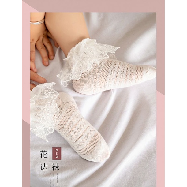 (Pimenova) kaos kaki renda bayi anak baby socks baby girl lace socks kaos kaki