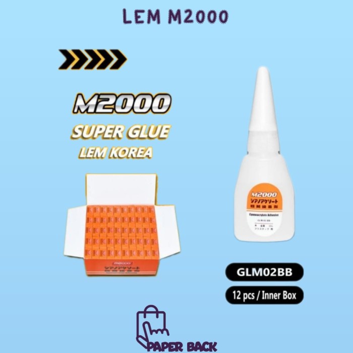 

Lem Besi M2000 / Lem Power Blue Super Merekat / Lem Korea m2000 Murah