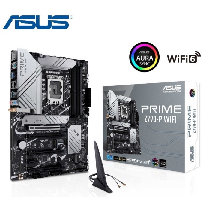 ASUS PRIME Z790 P WIFI CSM Z 790 LGA 1700 DDR5 USB 3.2 TYPE-C SATA3