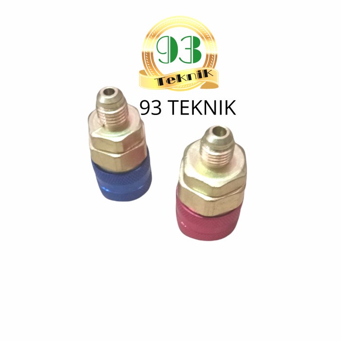 Quick Coupler R134a AC mobil/Adapter R134a AC mobil -SIRENPUTRI