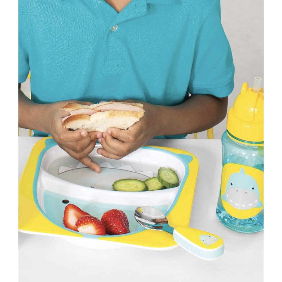 Skip Hop Kids Zoo Utensils - Shark | Sendok Garpu Anak