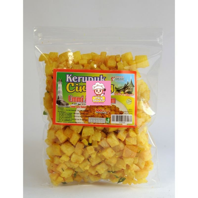 

Sale KERUPUK KERIPIK CINCANG KUNING ASLI KHAS BUKITTINGGI ENAK POPULER