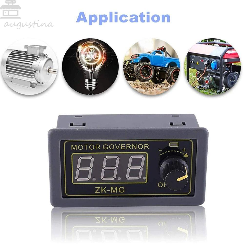 Agustina Motor Controller PWM 15A ZK-MG Speed Controller DC 5-30v 12v 24v Rasio Tugas DC Motor Controller