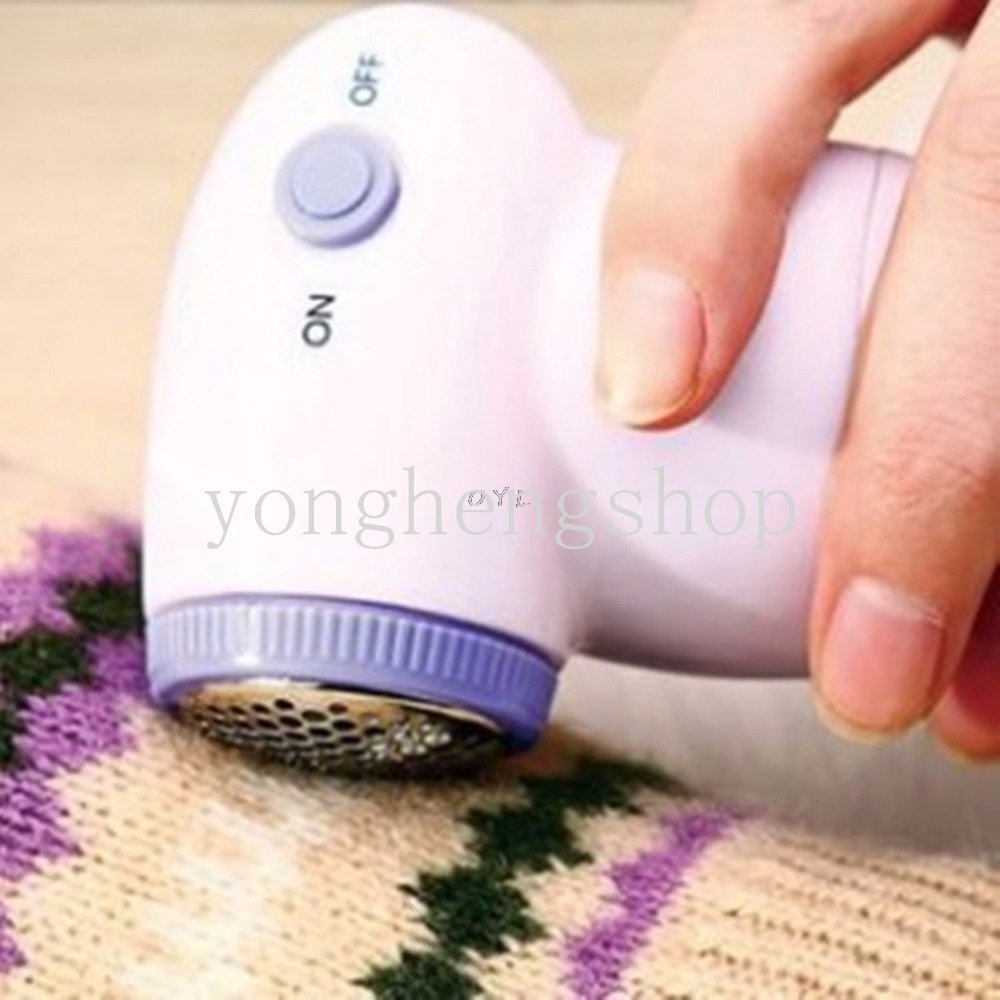 Portable Electric Lint Remover Sweater Pilling Machine Alat Cukur Kain Pakaian Tenaga Baterai Hair Ball Trimmer Alat Cukur Pelet Butiran Wol Bulu Halus