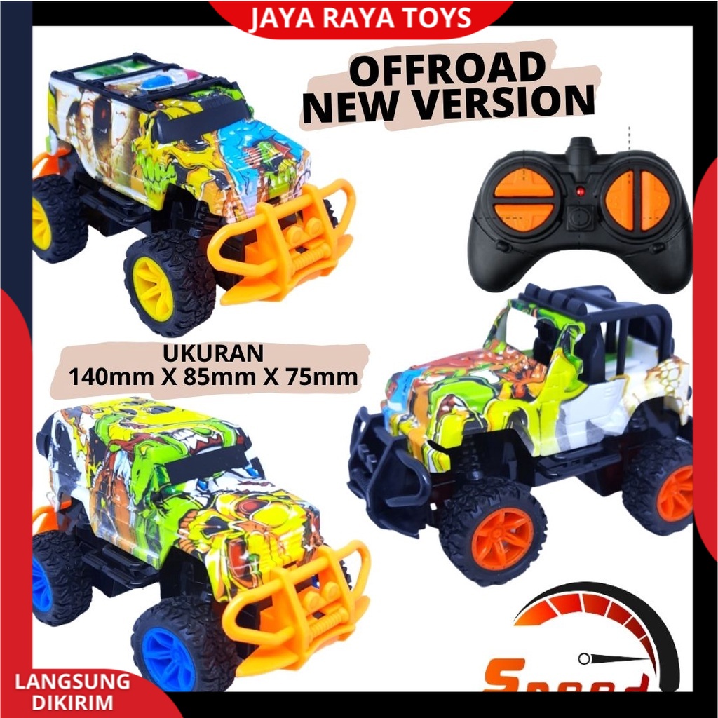 Mobil Remote Control RC Car Military Off Road Model SUV dan Jeep Offroad Mobil Remot Motif Terbaru