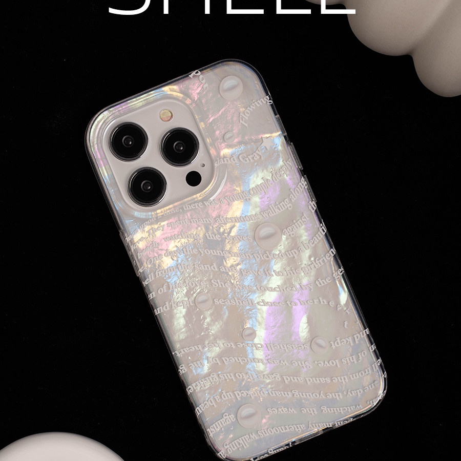 Ins Gaya Shell Cocok Untuk iPhone 14 Pro Max Casing Ponsel iPhone Dua Lapis Pola Dicetak Kompatibel Dengan Iphone13 13pro 13prm iPhone 11 11pro 14plus 12Pro Max Shockproof TPU Phone Case