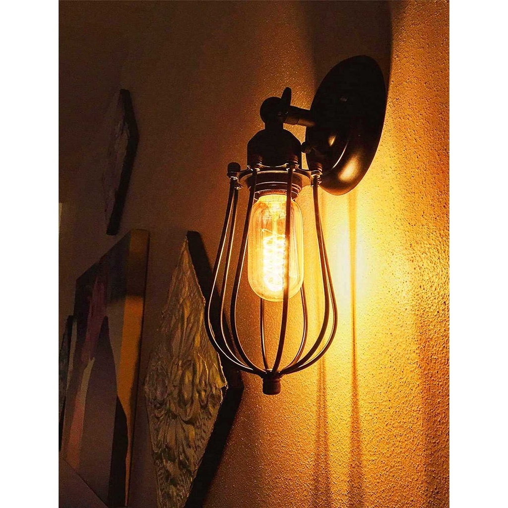 TD - LMP YNL Lampu Pijar Filamen Vintage Bohlam Edison 220V 40W Warm White - T45