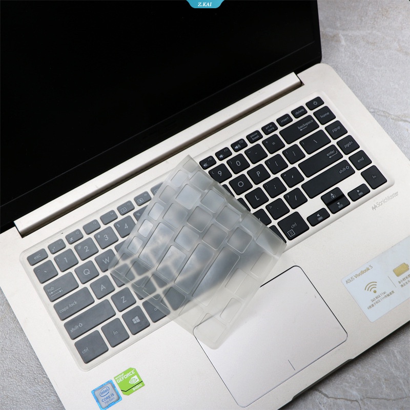 Cover Keyboard Laptop Untuk ASUS 14inch S15 S510un S510 S510uq S510u Silikon Lembut Pelindung Kulit Keyboard Film TPU Transparan Protective Sleeve [ZK]