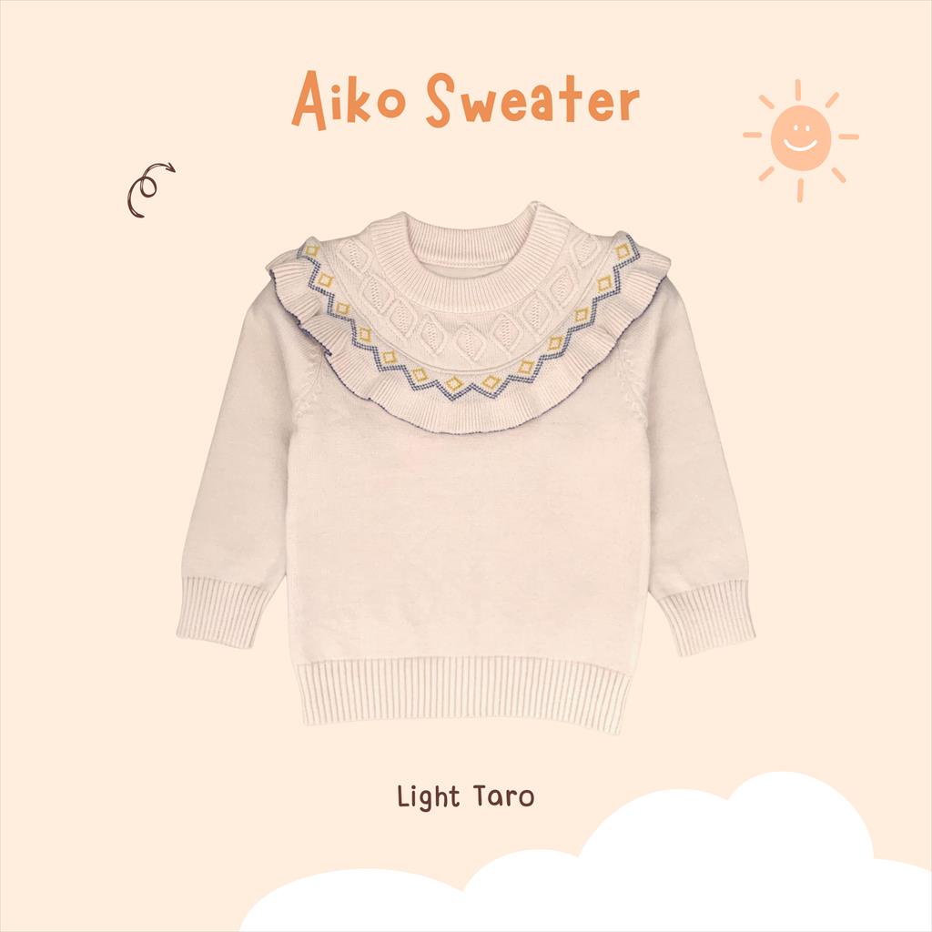 Aiko Sweater Rajut Anak Jaket Anak Perempuan Sweater Knit Anak Perempuan Sweater Anak Import Sweater Lucu