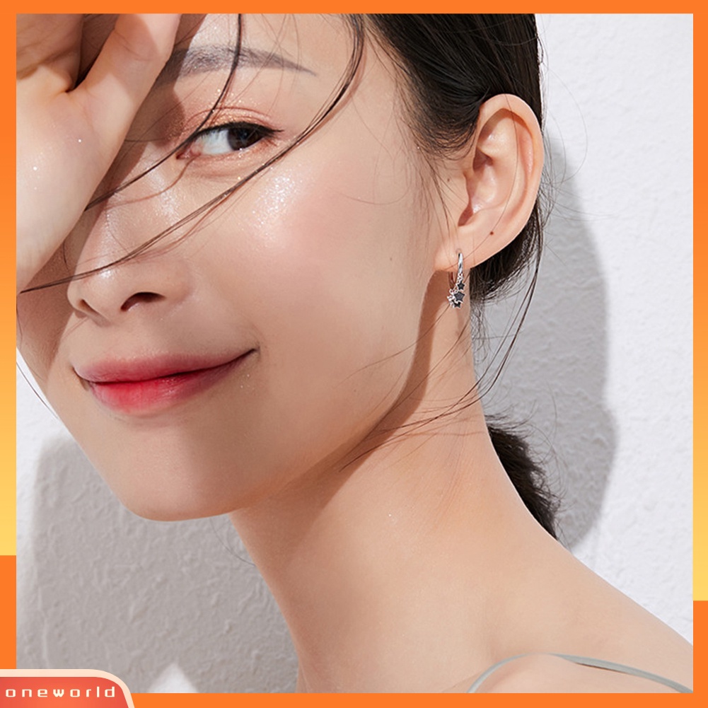 [WOD] Fashion Wanita Bintang Rumbai Menjuntai Drop Hoop Earrings Pesta Perhiasan Hadiah Ulang Tahun