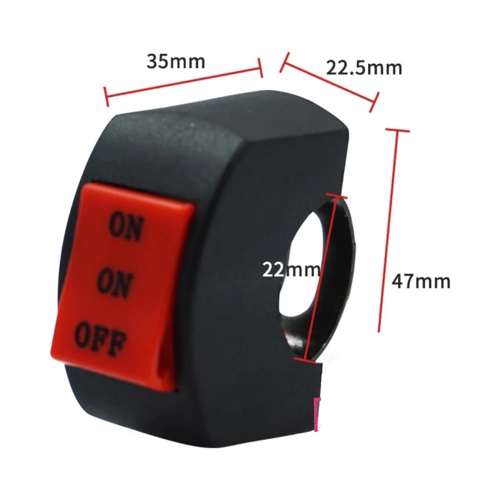 Saklar Stang 3 Fungsi On On Off Saklar Lampu Stang Saklar LED