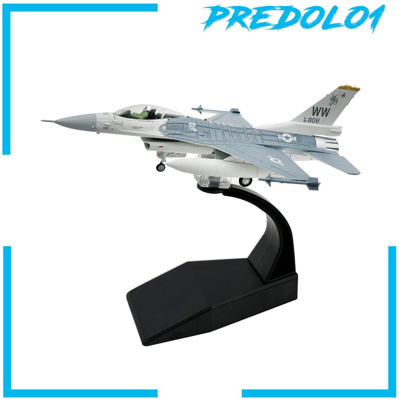 [Predolo1] Hadiah Dewasa Simulasi Model Diecast1/100 F16C Fighter Untuk Rumah Kantor