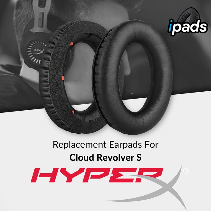 Earpad HyperX Cloud Revolver S Gaming Hyper X Earcup Cushion Foam Busa
