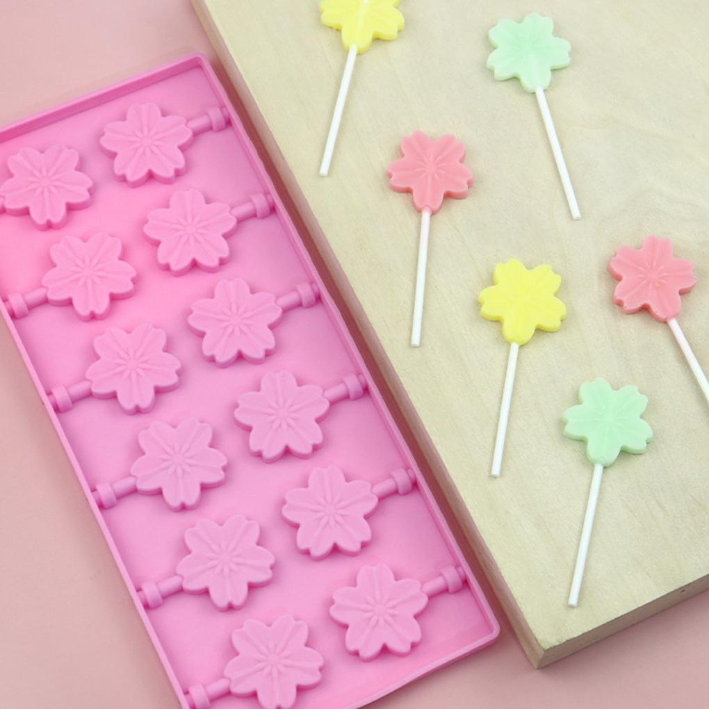 Cetakan Coklat Cetakan Kue Portabel Indah Non-stick Reusable Candy Pastry Mold Alat Dapur Cetakan Es Krim
