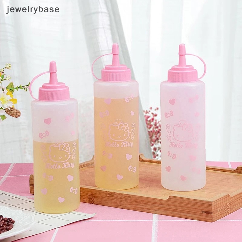 [jewelrybase] Kawaii Oil Pot Lucu Dapur Squeeze Botol Saus Tomat Salad Bumbu Butik