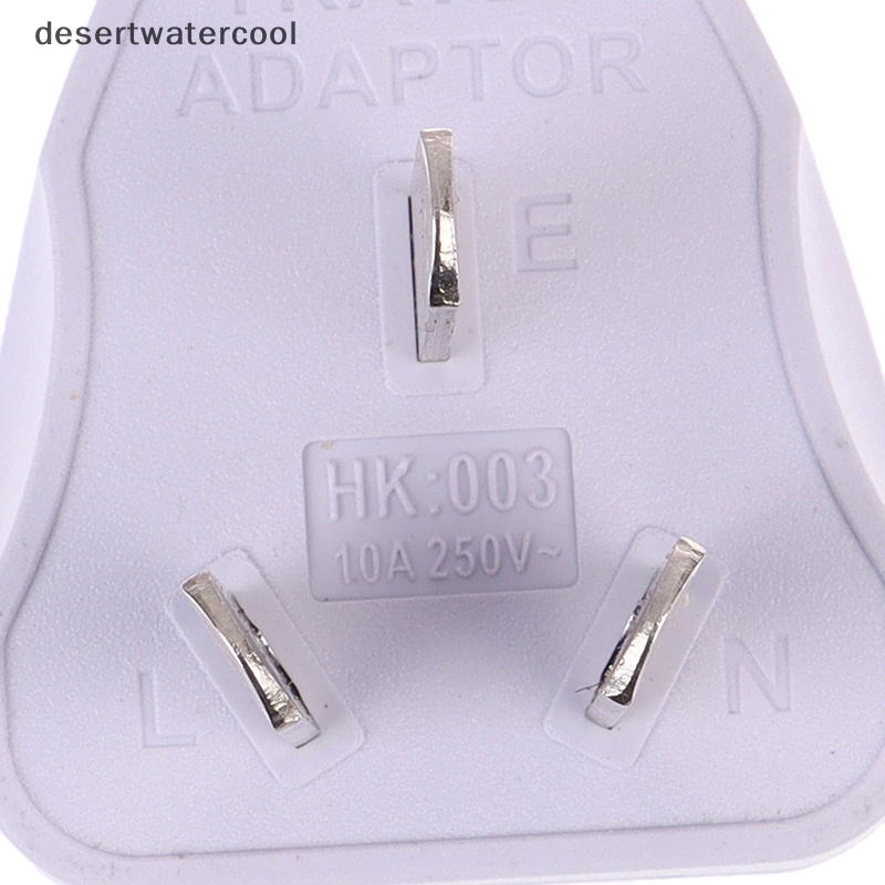 Deid Adaptor Colokan Listrik Travel Universal USA EU EURO Asia to AU Australia 3pin Martijn