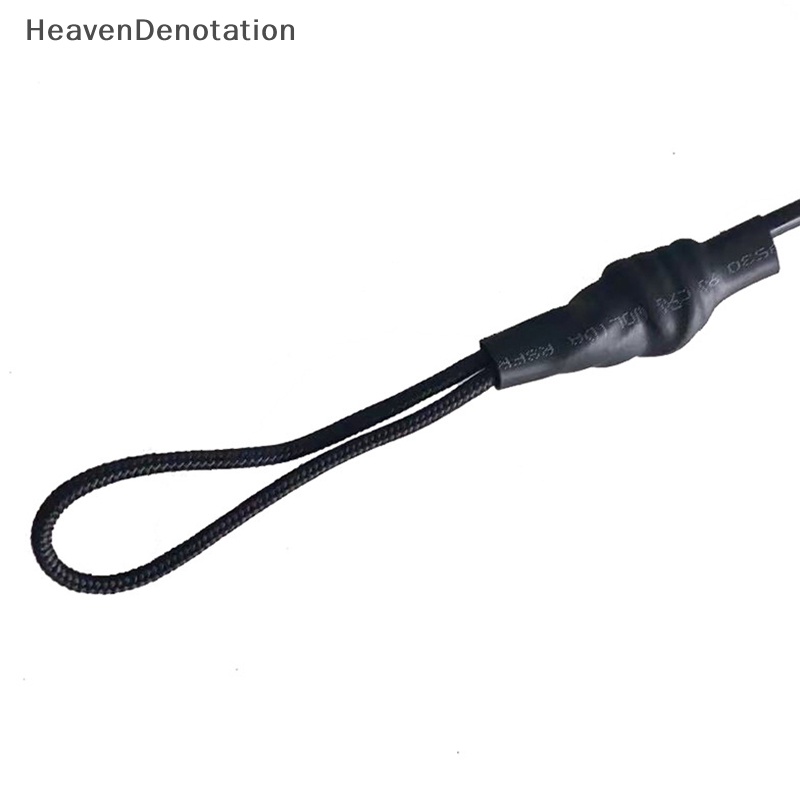[HeavenDenotation] 10ft Coil Surfboard Leash TPU Neoprene Surfing Stand Up Board Tali Kaki Tali HDV