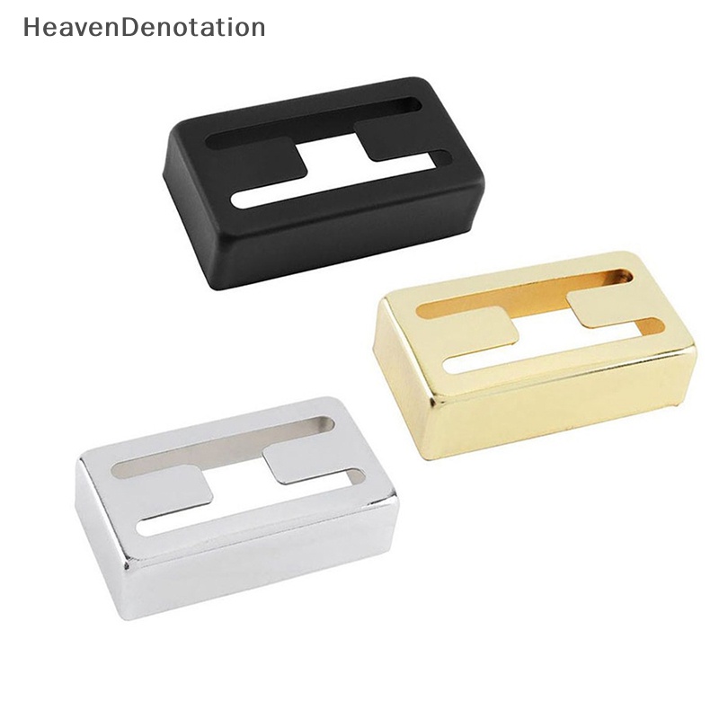 [HeavenDenotation] Cover Gitar Pickup Elektrik Metal Tembaga Humbucker Pickup Cover Untuk Gitar HDV