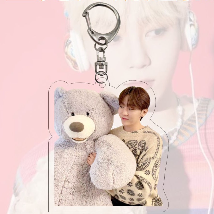 1pc SEVENTEEN Gantungan Kunci Akrilik SEUNGKWAN VERNON DINO Key Ring Gantung Atas