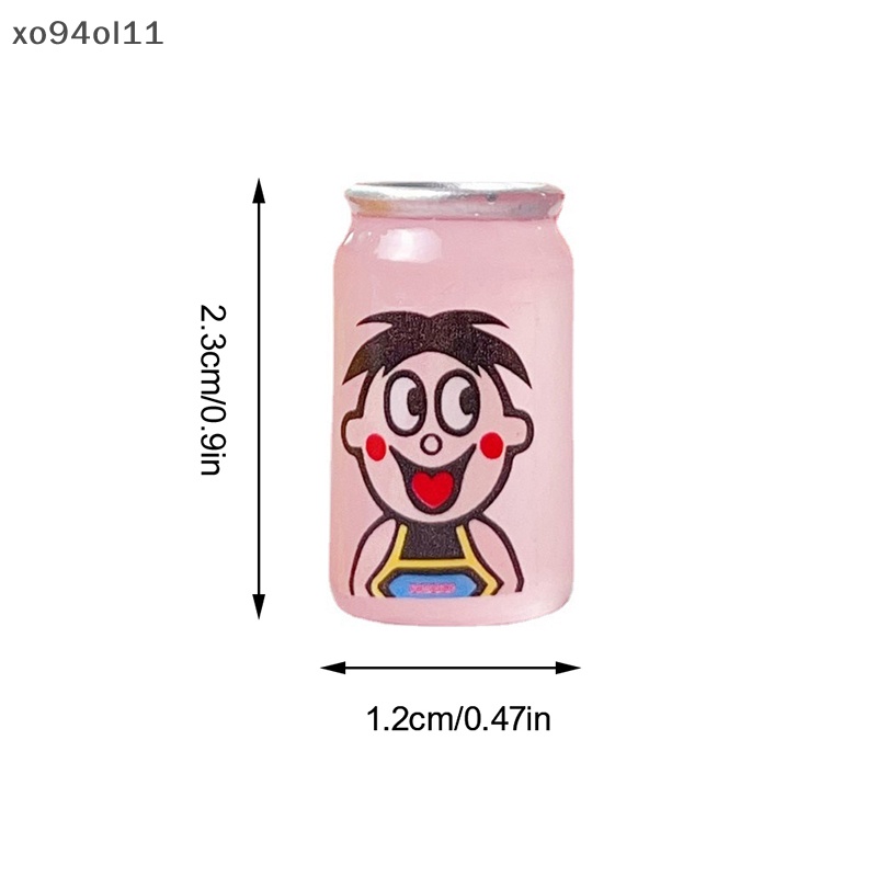 Xo 3Pcs Luminous Wang Zai Botol Susu Milk Vial Ornamen Mikro Landscape Rumah Boneka Miniatur Dekorasi Mainan OL