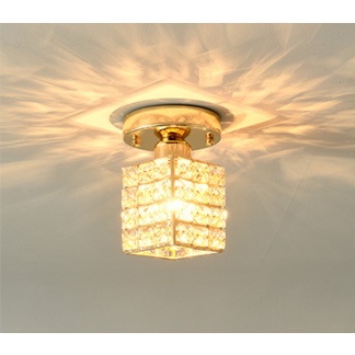 Lampu Kristal/Plafon Minimalis Crystal Ceiling Lamp Langit-langit Krista/lampu Kristal Ruang Tamu/lampu Plafon Kristal