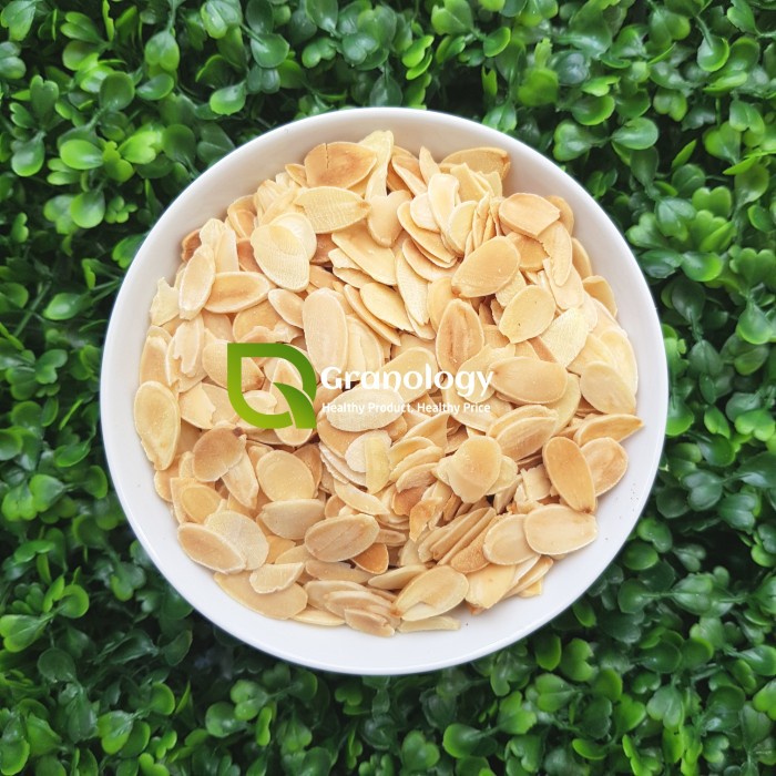 

New Arrival Almond Iris Oven / Roasted Almond Slice (250 gram) by Granology