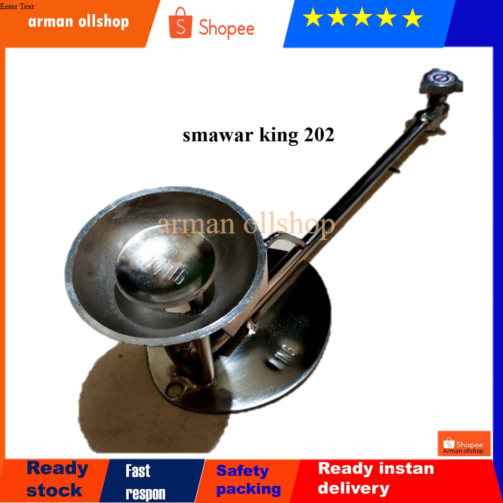 kompor gas Semawar cap King 202 kompor mawar king