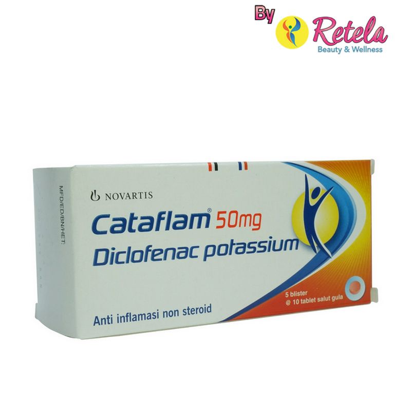 CATAFLAM 50MG 1 BLISTER ISI 10 TABLET