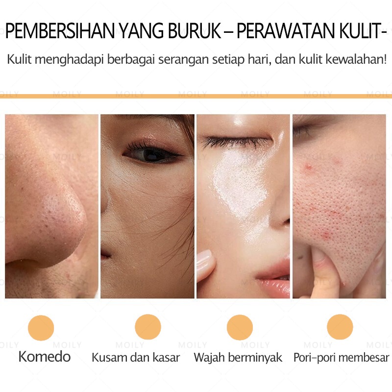 Masker penghilang komedo Pembersih komedo blackhead mask 80g Penghilang  bekas jerawat Komedo memeandel kulit kasar flek hitam pori2