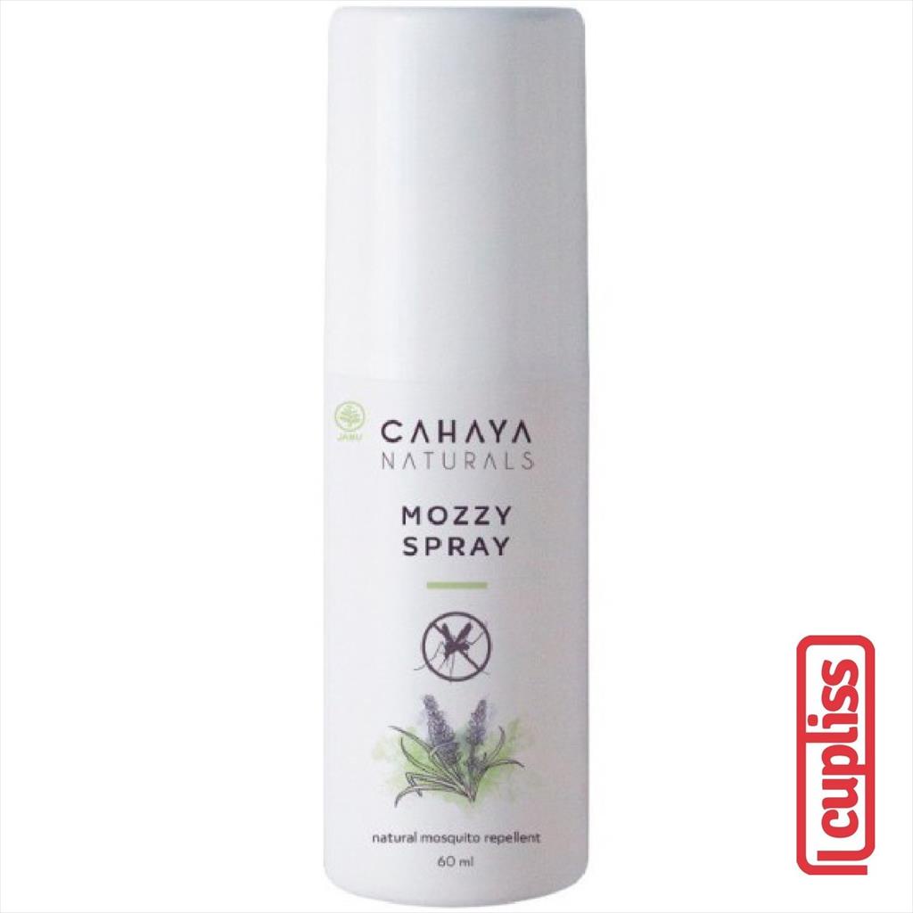 Cahaya Naturals Mozzy Spray Natural 60ml 14020109 Mosquito Repellent 60 ml