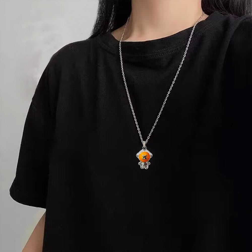 Mxbeauty Warna Silver Rantai Klavikula Hadiah Ulang Tahun Kepribadian Pesta Perhiasan Ruang Mimpi Paduan Manis Sederhana Gaya Korea Kalung