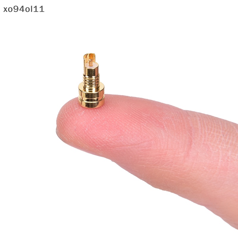 Xo 1pc MMCX Female Solder Kawat Konektor PCB Mount Pin IE800 DIY Audio Plug Adapter OL