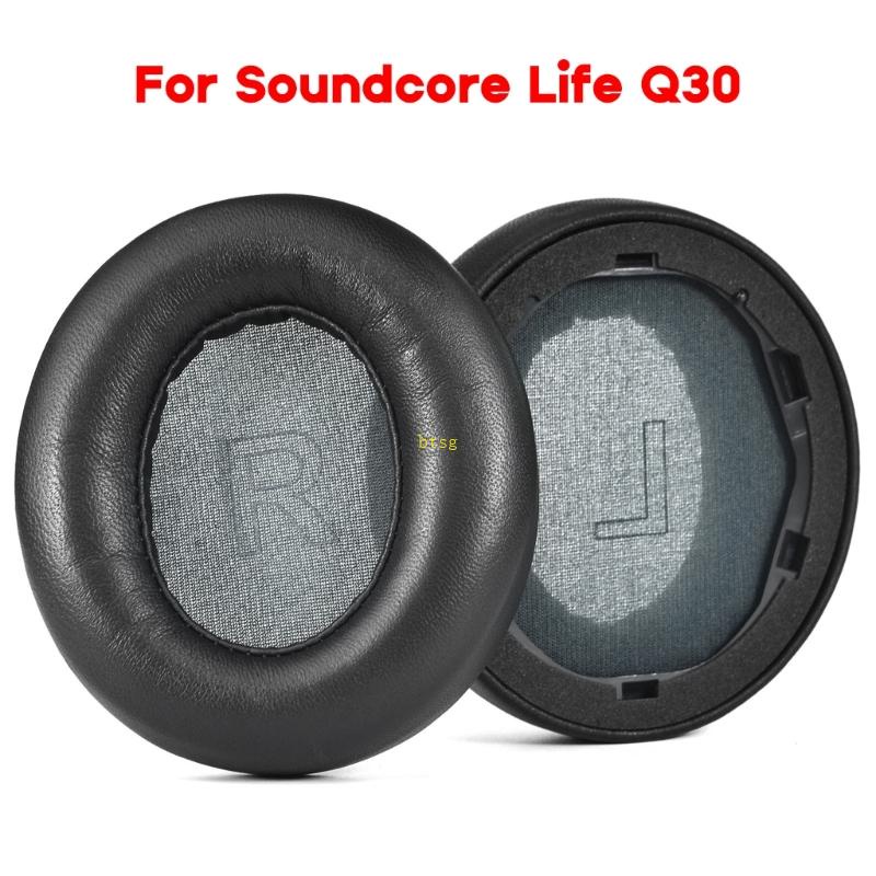 Btsg Lambskin Earpads Ear Cups for Life Q30 Headphone Pengganti Earpads Ear Cushions Memory Foam Bantalan Telinga Aksesoris