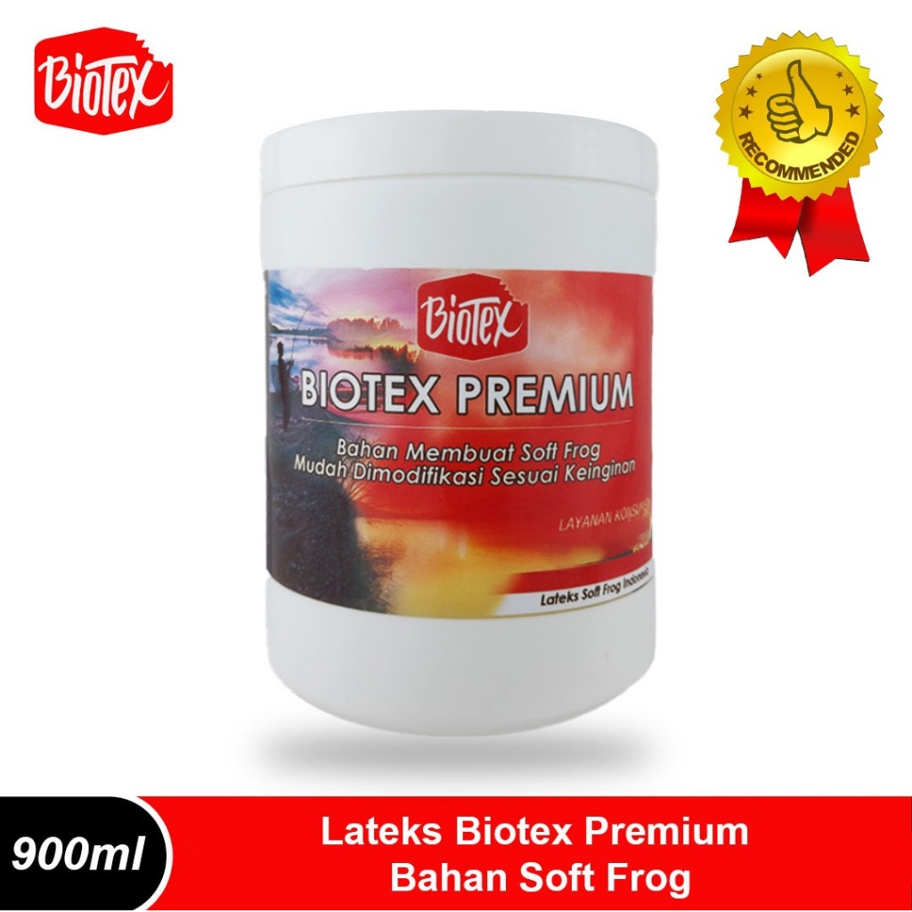 Biotex Premium Bahan Bikin Soft Frog Kemasan 900 ml