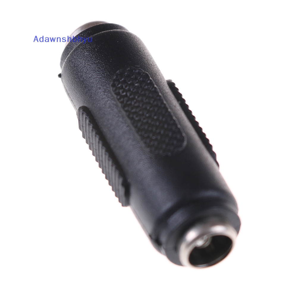 Adhyu 1pcs 2.1mm x 5.5mm Female to Female Konektor Adaptor Audio Soket Listrik DC ID