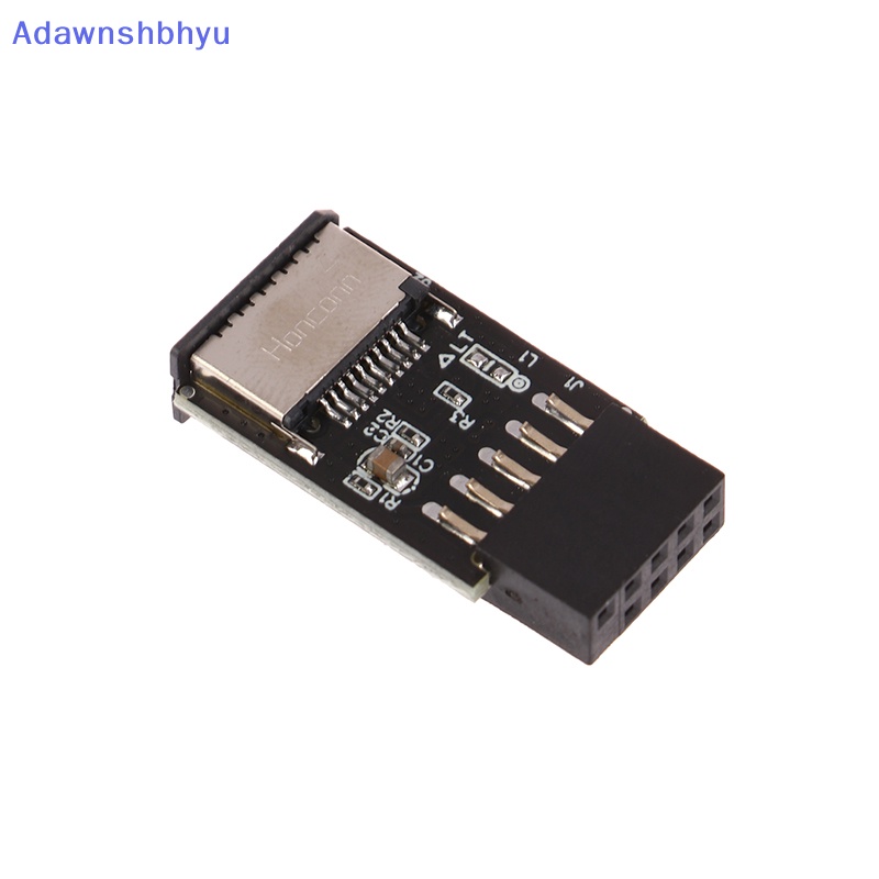 Header Wanita Adhyu 9Pin Ke Tipe-E Adapter Motherboard 9-pin Extension Tipe-E Ke Key-A Converter Adapter ID