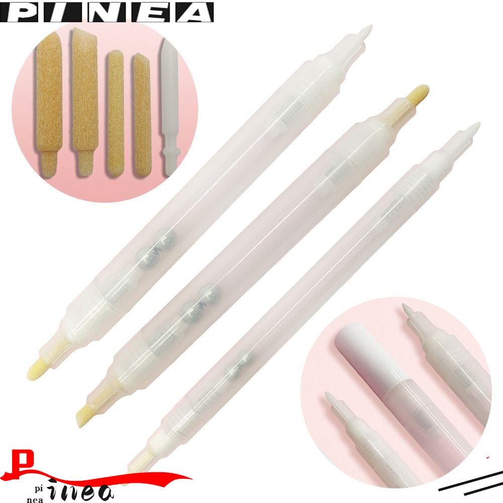 Nanas 2PCS /Set Pen Cat Aksesoris Isi Ulang Tinta Laras Tabung Plastik Batang Kosong