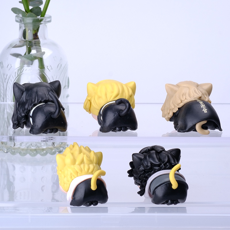 Mainan Model Boneka Tokyo Revengers Sleep Squad Series Takemichi Manjiro Kazutora Anime Action Figure Model Toys 5Pcs /Set