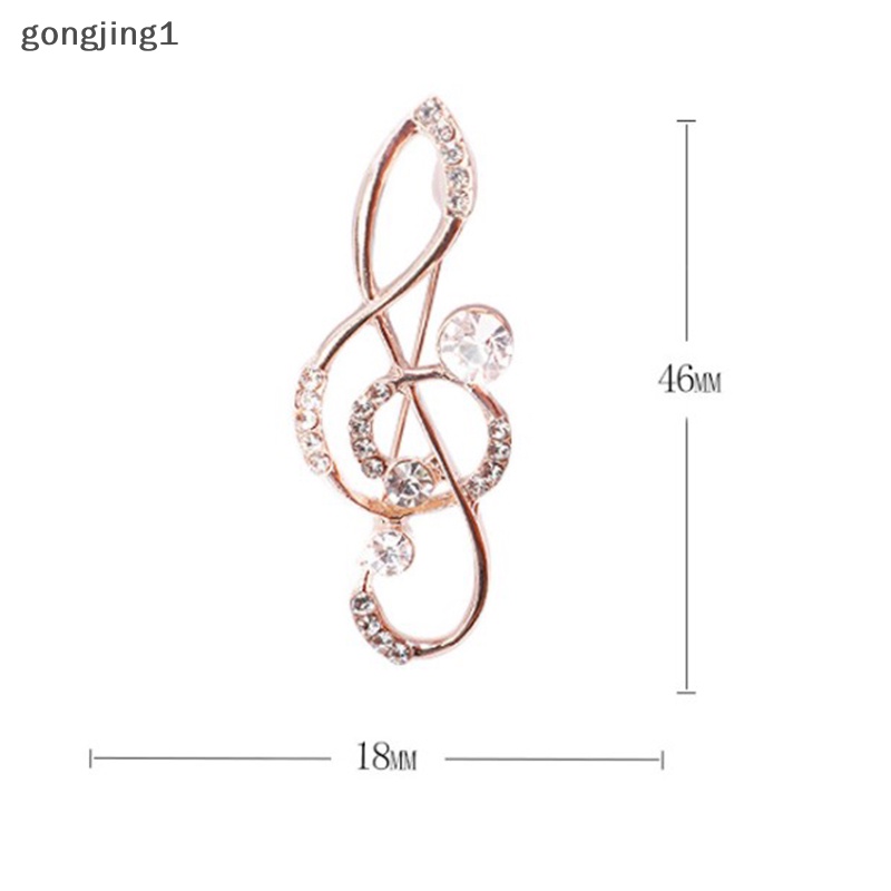Ggg 1pc Bros Perempuan Simbol Musik Hias Pin Alloy Aksesoris Jas Gadis  Id