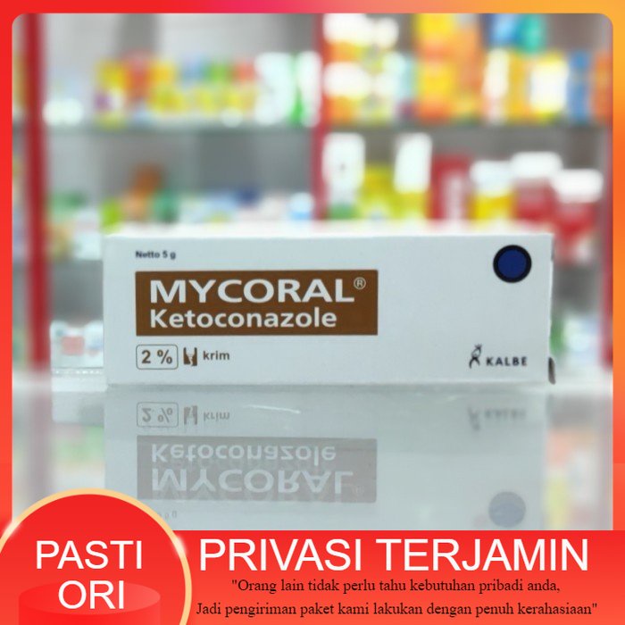 mycoral cream 5 gr / salep panu / krim gatal panu kulit