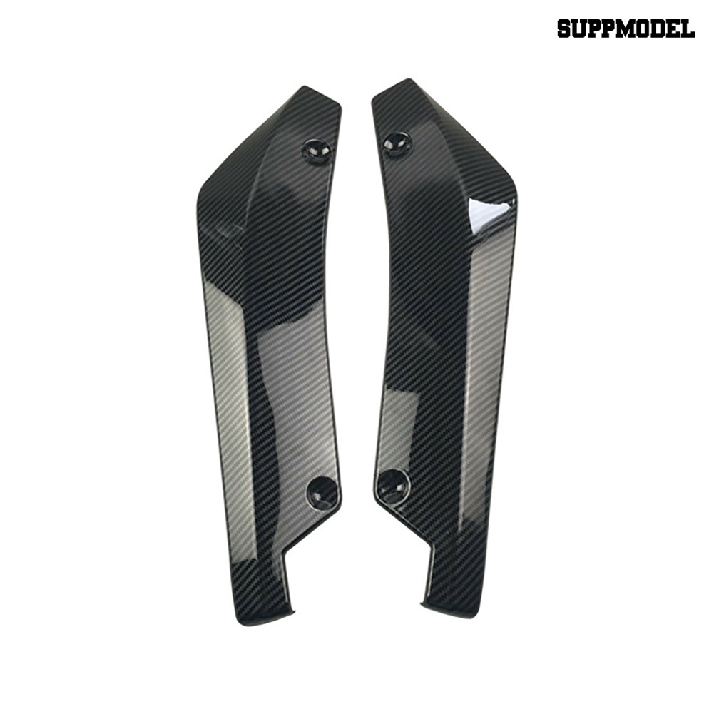 [SM]2Pcs Universal Mobil Bumper Belakang Lip Spoiler Diffuser Splitter Pelindung Gores