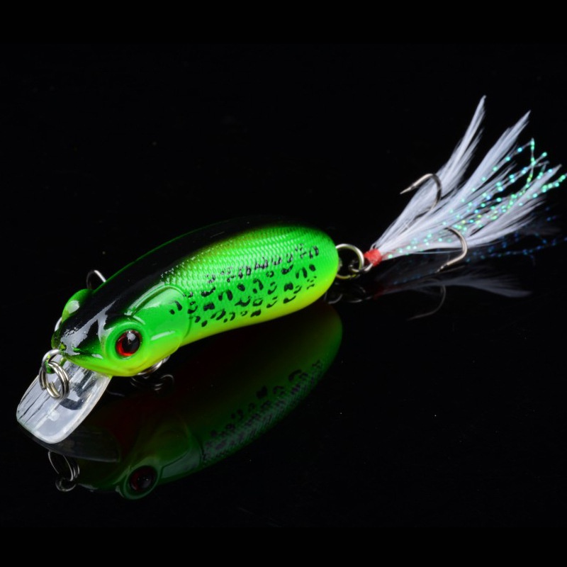 Umpan Engkol Pancing 6cm /9.8g Swimbait Crankbait Pancing Wobble Umpan Keras Untuk Bass Trout Air Tawar Dan Air Asin