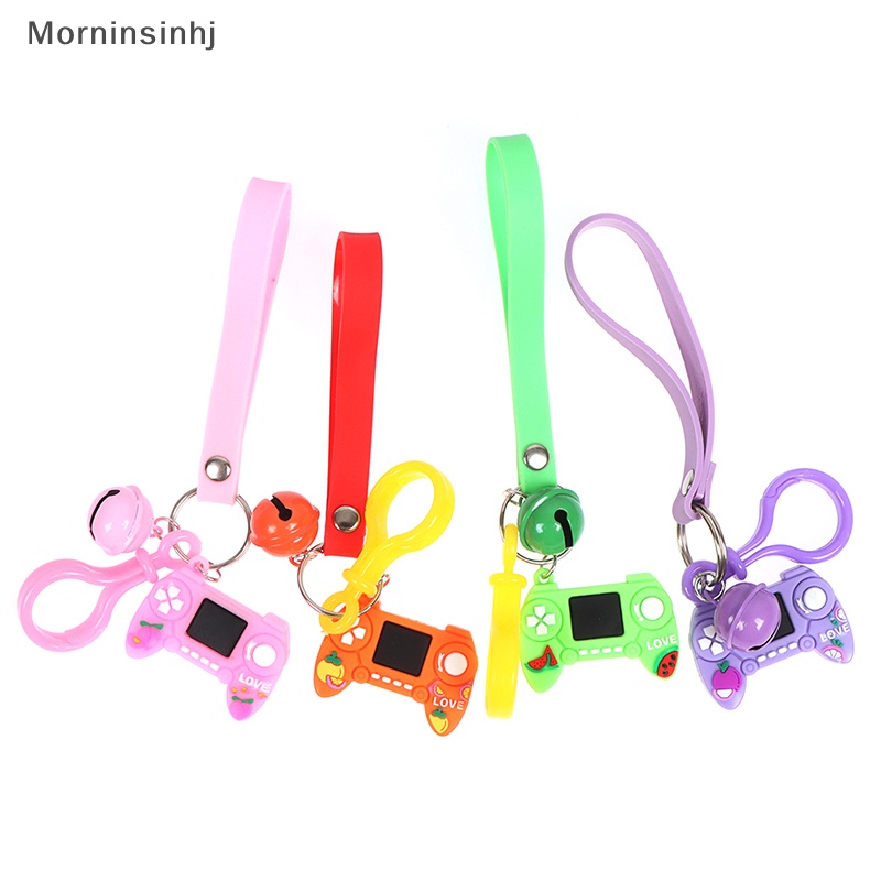 Mornin 1Pc Kreatif Video Game Handle Gantungan Kunci Model Joy Gantungan Kunci Ring Liontin id