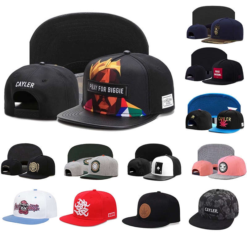 Cod{ready Stock} vintage high quality snapback cap Fashion youth Hip Hop Unisex Topi Katun Pelindung Matahari utdoors Hat adjustable