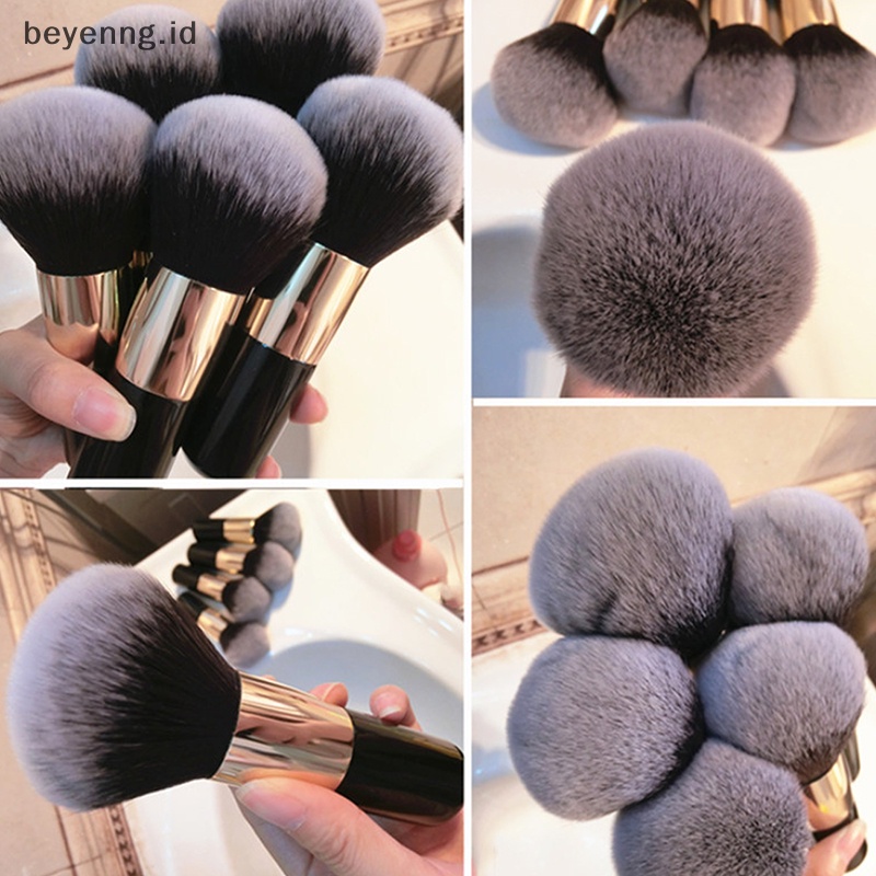 Beyen 1pcs Big Size Makeup Brushes Foundation Bedak Kuas Blush Wajah Brush Wajah Lembut ID