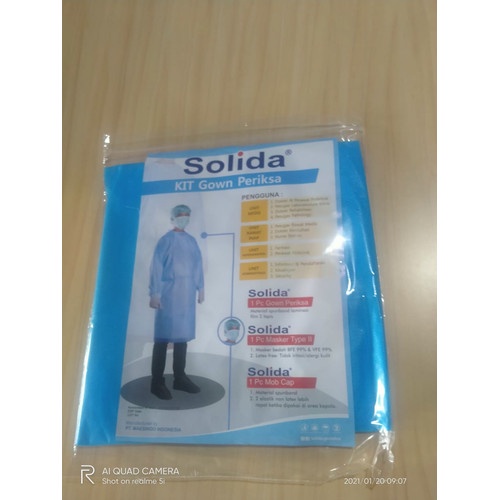 Surgical Gown Solida Kit / Gaun Bedah Kit Solida